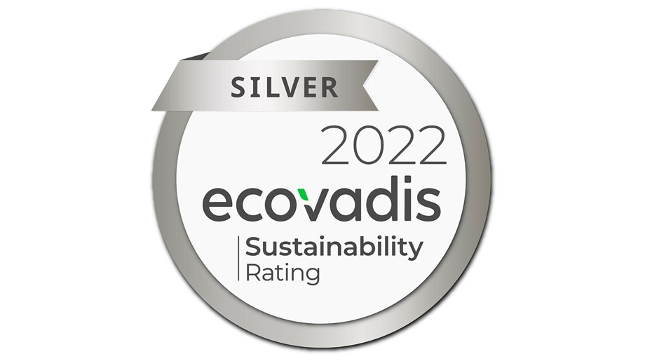 Skog med EcoVadis sølvmedaljelogo
