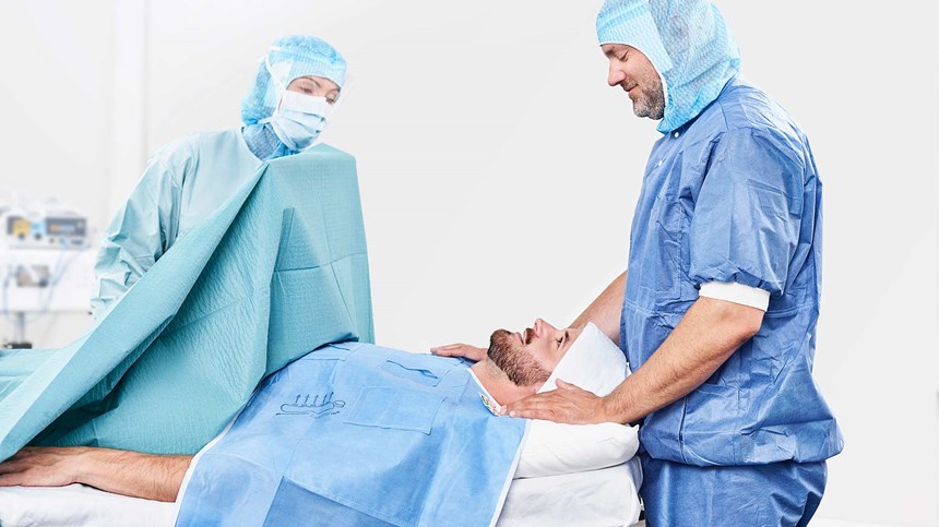 EasyWarm etter operasjonen