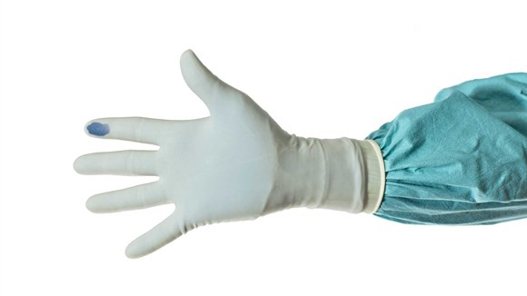 Biogel syntetisk hanske